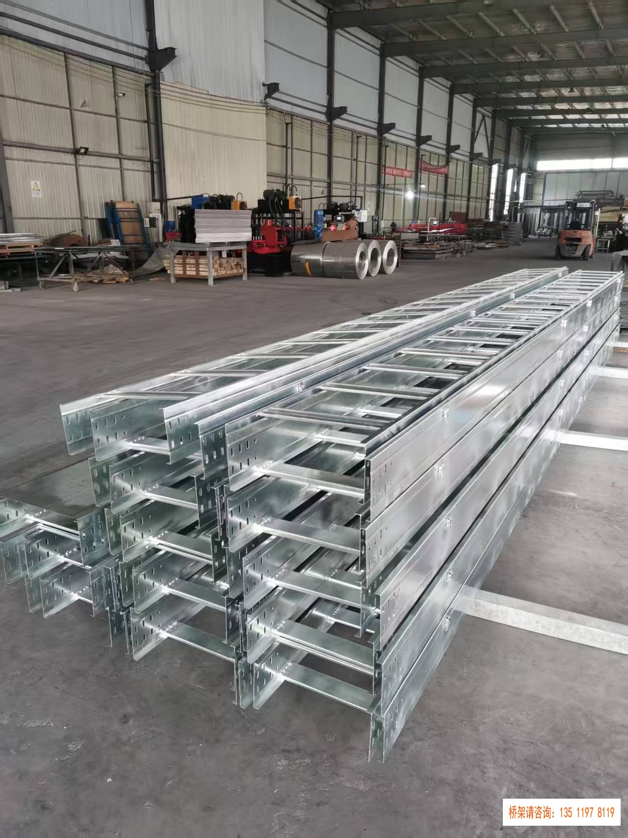 6米大跨距铝合金桥架